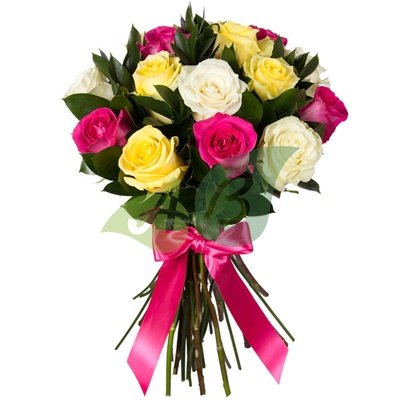 Букет роз разных цветов Розы микс