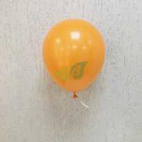 Оранжевые воздушные шарики