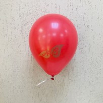 Красные воздушные шарики с гелием