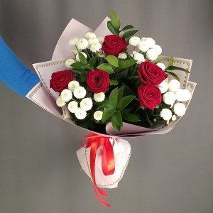 Букет из разных цветов Летняя свежесть