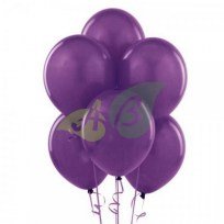 Фиолетовые воздушные шарики с гелием