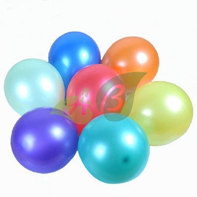 Разноцветные шарики с воздухом