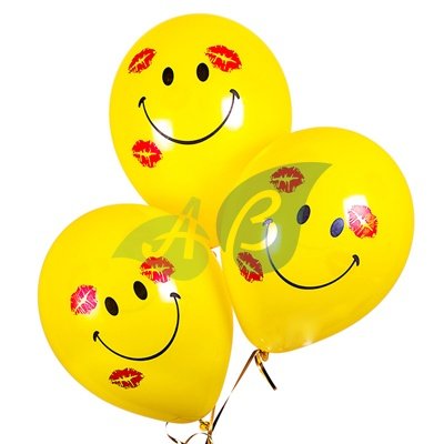 Воздушные шарики с улыбками